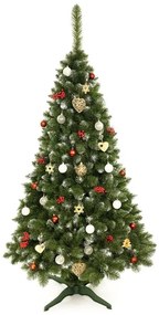 LEAN TOYS Vianočný stromček – Umelá diamantová borovica 220cm