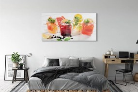 Obraz plexi Koktaily s citrusy 140x70 cm