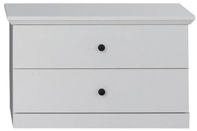 Komoda LIANTE 49x81 cm biela