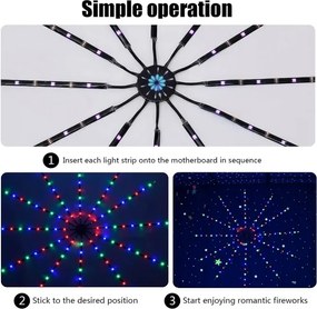 Vnútorný LED pásik Smart Firework - 50 cm
