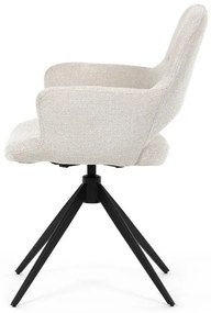Autronic BONTEC Jedálenská stolička, krémová, látka, DCH-D1320 CRM2 Farba: Šedá