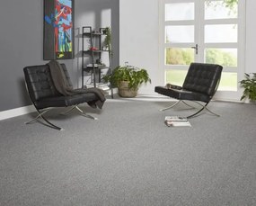 Metrážny koberec PATTERN antracitový