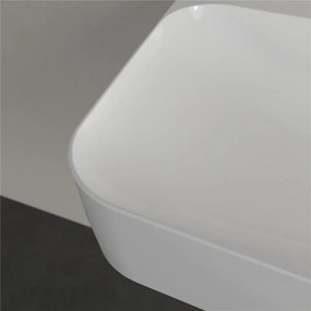 VILLEROY &amp; BOCH Finion závesné umývadlo s otvorom, bez prepadu, 1000 x 470 mm, biela alpská, s povrchom CeramicPlus, 4168A2R1