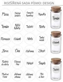 Orion Súprava 16ks koreničiek HERMES 100ml + 4ks organizér na koreničky VASKY - NEREZ + súprava 24ks štítkov