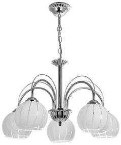 Venti Luster na reťazi 5xE27/60W/230V VE0294