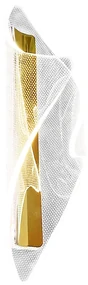 Nástenné LED svietidlo Largo, 1x LED 8w, 4000k, g