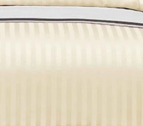 Saténové obliečky KRELA ECRU 3-dielna súprava 140x200 cm