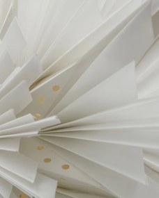 House Doctor Dekoratívna papierová hviezda Dust Off-white Ø 30 cm