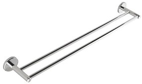 Aqualine - Nástenný vešiak na uteráky SAMBA 12x63 cm lesklý chróm