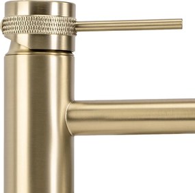 Rea Lungo Grip, umývadlová batéria h-165, zlatá matná, REA-B6950