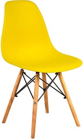 Jedálenská stolička AGA MRWCH-1Y- žltá
