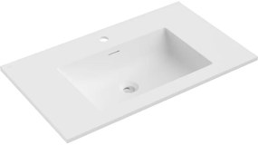 Mexen Otis, umývadlo na zapustenie 81 x 46,5 cm, biela matná, 25188001