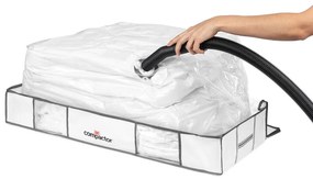 Vákuový látkový/plastový úložný box pod posteľ 105x45x15,5 cm Life – Compactor