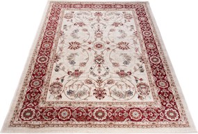 TA Koberec K473C WHITE COLORADO BIL Červený Obdĺžnikový Rozmer: 60x100 cm