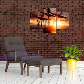 Obraz - Staroveká pirátska loď (90x60 cm)