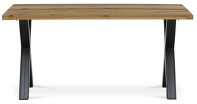Jedálenský stôl z masívneho dreva 160 x 90 cm, dub