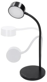 Solight WO3000-B- LED Stmievateľná stolná lampa LED/4,5W/5V 3000/4000/6500K čierna