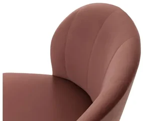Okrúhly stôl Botiler FI 120 so 4 stoličkami ST100 04, Farby: natura, Potah: Magic Velvet 2219, Farby nožičiek stola: čierna