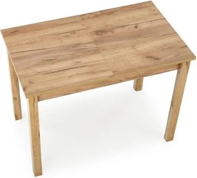 Rozkladací jedálenský stôl 100-135 cm Gara (dub craft) (pre 4 osôby). Vlastná spoľahlivá doprava až k Vám domov. 1049332
