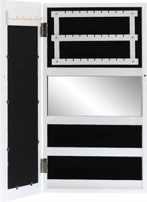 Závesná šperkovnica LADY CHIC biela PHO1240