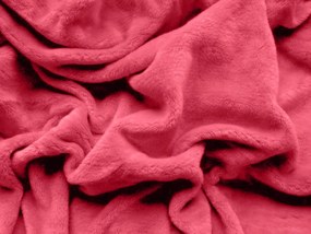 Obliečka mikroplyš SOFT 180x200 cm červená