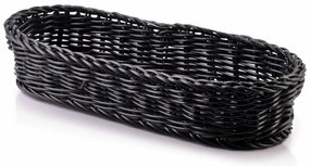 Košík na príbor Sino Black, 27x6x11 cm