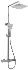 Sapho - Sprchová súprava s batériou CUBEMIX lesklý chróm