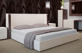 Svetlo sivé bavlnené prestieradlá na postele Šírka: 140 cm | Dĺžka: 200 cm