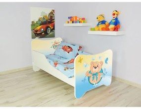 Detská posteľ s obrázkom 140x70 - Medvedík