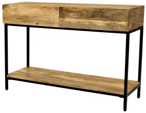 furniture-nabytek.cz - Drevený toaletný stolík 110x76x35 z masívu mango