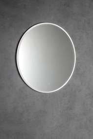 Sapho Sapho, VISO guľaté zrkadlo s LED osvetlením, ø 80cm, dotykový senzor, 2700-6500K, VS080S