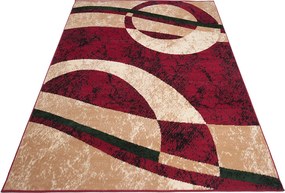 TA Koberec 4959A ČERVENÝ LACNÝ PP BLX Rozmer: 300x400 cm