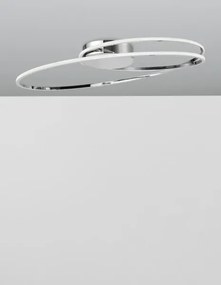 LED stropné svietidlo Viareggio 60 Chrome