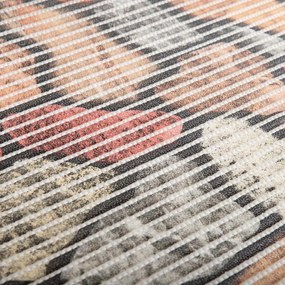 Kúpeľňová penová rohož / predložka PRO-015 Kamenná cesta - metráž šírka 65 cm