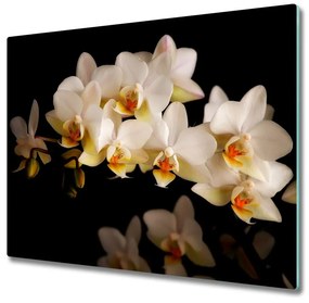 Sklenená doska na krájanie Orchidea 60x52 cm