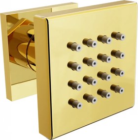 Mexen Sprchová bočná tryska, zlatá, 79360-50