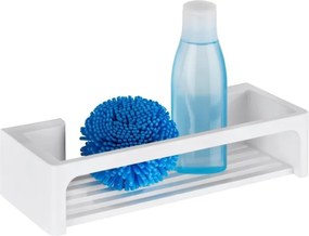 Svetlosivá samodržiaca nástenná kúpeľňová polička Wenko Bralia