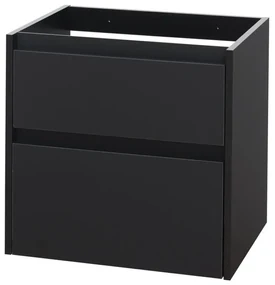 Mereo Mereo, Opto, kúpeľňová skrinka 61 cm, biela, dub, biela/dub, čierna, MER-CN940S