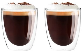 Altom Sklenený kávový set pre dvoje, 800 ml,  Andrea
