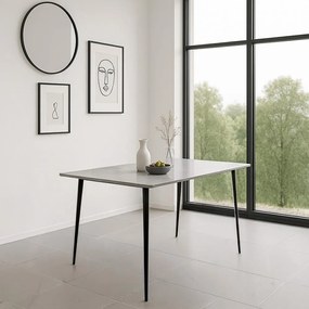 Jedálenský stôl AVENBERG MONTE 140 biely