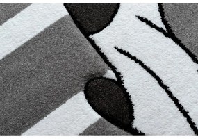 Dywany Łuszczów Detský kusový koberec Petit Puppy grey kruh - 140x140 (priemer) kruh cm