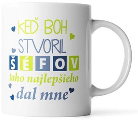 Sablio Hrnek Když Bůh stvořil šéfy - 200 ml - espresso