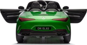 LEAN CARS Autobatérie Mercedes AMG SL63 zelená