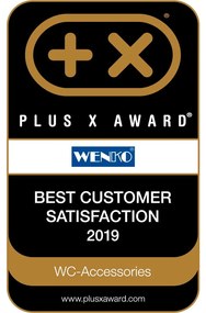 Biela toaletná doska Wenko Exclusive Laufen Pro