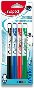 Popisovače Maped Markerś Peps- súprava 4 farieb