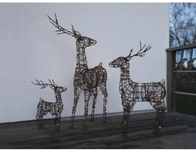 Eglo 411137 - LED Vonkajšia vianočná dekorácia VIXEN 24xLED/0,06W/3xAA IP44