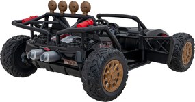 Ramiz Detská pretekárska bugina na batérie 5 Čierna + motory 2x200W + diaľkové ovládanie + zvuková LED dióda + pomalý štart