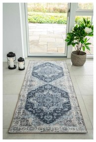 Modrý koberec behúň 200x80 cm Havana - House Nordic