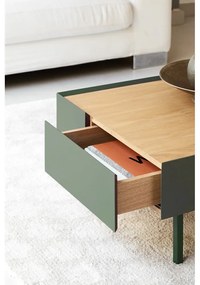 Zelený konferenčný stolík Teulat Arista