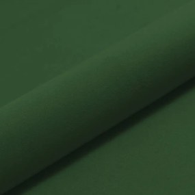 Štvorcový sedák tmavo zelený plyš